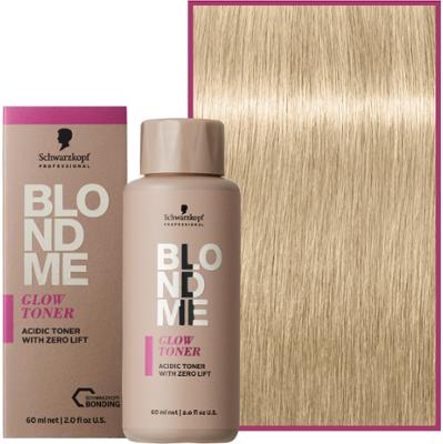 Schwarzkopf BlondMe Glow Toner – profesjonalny toner do włosów blond, 60 ml 9-19 | Ice-Irise - Mroźny Irys