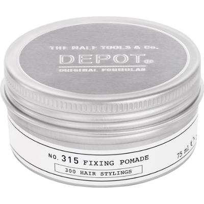 Depot NO. 315 Fixing Pomade -  żelowa pomada do stylizacji włosów o mocnym utrwaleniu, 75ml