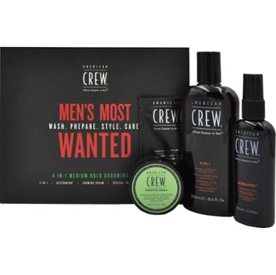 American Crew Men's Most Wanted Medium Hold Zestaw męskich kosmetyków