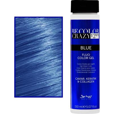 Be Hair Be Color Crazy – toner do włosów w żelu z keratyną, bez amoniaku, 150ml Blue | Niebieski