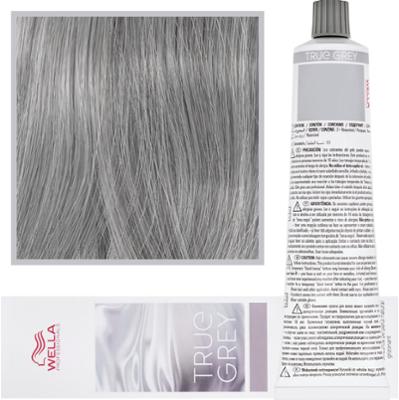 Wella True Grey - farba utleniająca do naturalnie siwych włosów, 60ml Steel Glow Medium | Stalowy Blask Średni Toner