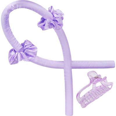 Deni Carte - wałek do kręcenia loków w formie opaski z klamrą, różne kolory Fiolet