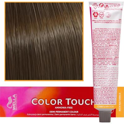Wella Color Touch - profesjonalna farba do włosów bez amoniaku, 60 ml 6/3 Ciemny Złoty Blond