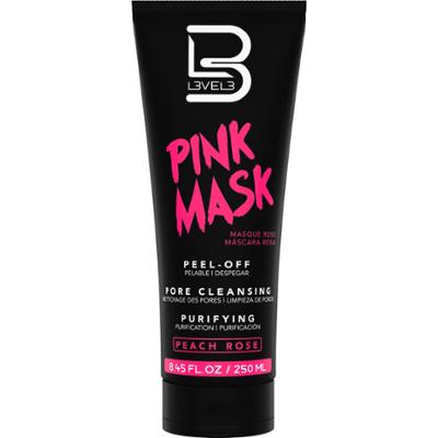 L3VEL3 Pink Peel-off Mask - oczyszczająca różowa maska do twarzy, 250ml