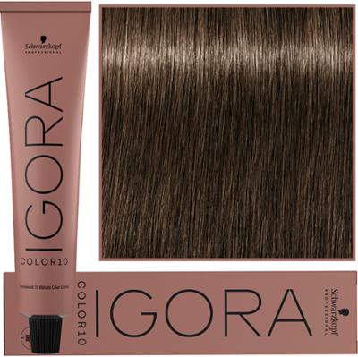 Schwarzkopf Professional Igora Royal Color 10 – 10-minutowa farba do włosów, 60ml 6-00 | Ciemny Blond Naturalny Ekstra
