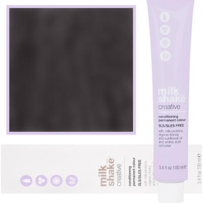 Milk Shake Creative - farba do włosów, pełna paleta kolorów, 100ml 3,31 | 3GA || Ciemny Głęboki Złoty Popielaty Brąz
