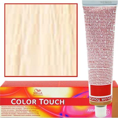 Wella Color Touch - profesjonalna farba do włosów bez amoniaku, 60 ml 10/0 Platynowy Blond