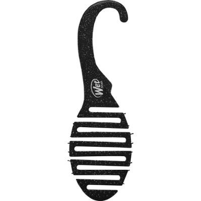 Wet Brush Shower Detangler - szczotka do włosów pod prysznic, różne kolory Glitter Black | Czarny