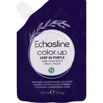 Echosline Color Up Colouring Conditioning Mask - maska koloryzująca do włosów, 150ml Deep In Purple