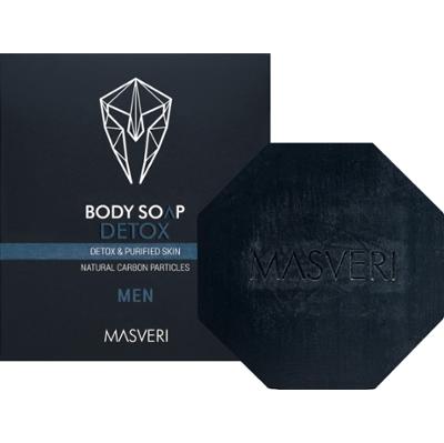 Masveri Body Soap Detox - detoksykujące mydło do ciała, 100g