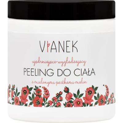 Vianek - ujędrniająco wygładzający peeling do ciała z mielonymi pestkami malin, 250ml
