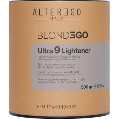 Alter Ego BlondEgo Ultra 9 Lightener Powder - rozjaśniacz do włosów w proszku, 500g