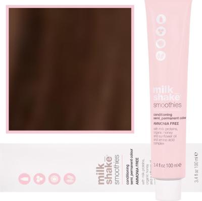 Milk Shake Smoothie Semi-Perm - farba do włosów bez amoniaku, paleta kolorów, 100ml 7,431 | 7CGA || Naturalny Średni Egzotyczny Blond