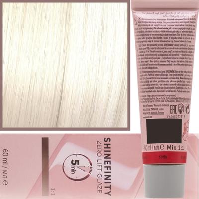 Wella Shinefinity Zero Lift Glaze - profesjonalna farba do włosów, 60ml 010/0 Clear| Naturalny Błysk