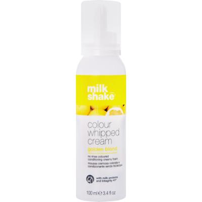 Milk Shake Color Whipped Cream Beige Blonde – pianka koloryzująca i odżywcza bez spłukiwania 100 ml Golden Blond