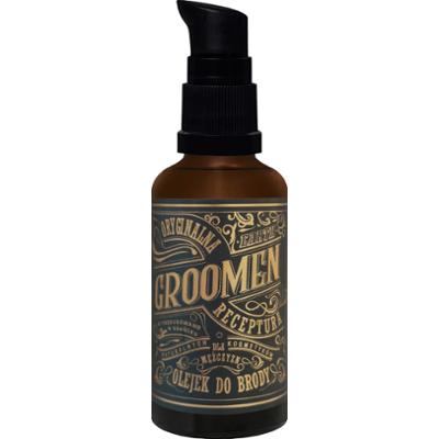 Groomen EARTH Beard Oil - pielęgnujący olejek do brody 50ml