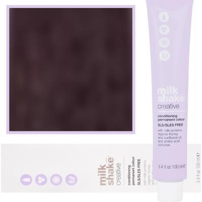 Milk Shake Creative - farba do włosów, pełna paleta kolorów, 100ml 4,5 | 4M || Średni Mahoniowy Brąz