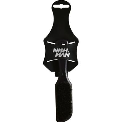 Nishman Fade Brush S - szczotka z naturalnego włosia do włosów i brody
