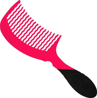 Wet Brush Pro Detangling Comb - grzebień do delikatnego rozczesywania włosów, różne kolory Pink | Różowy