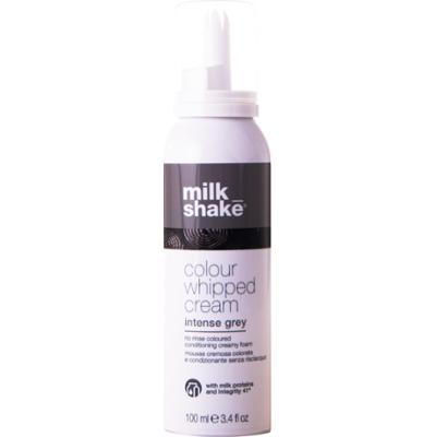 Milk Shake Color Whipped Cream Beige Blonde – pianka koloryzująca i odżywcza bez spłukiwania 100 ml Intense grey