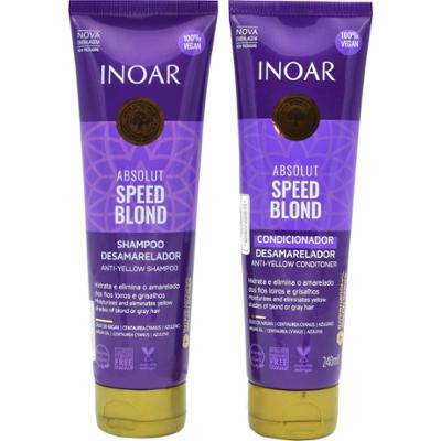 Inoar Absolut Speed Blond Duo Pack do włosów blond oraz siwych 250ml