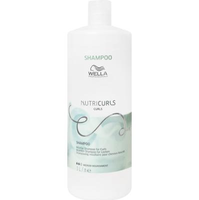 Wella Nutricurls Curls - szampon do loków z olejkiem jojoba, 1000ml