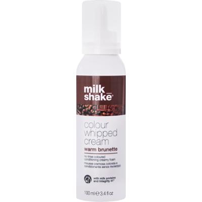 Milk Shake Color Whipped Cream Beige Blonde – pianka koloryzująca i odżywcza bez spłukiwania 100 ml Warm Brunette