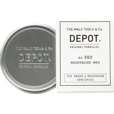 Depot NO. 503 Moustache Wax - nawilżający wosk stylizujący do wąsów i brody, 30ml