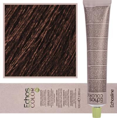 Echosline Echos Color Colouring Cream - wegańska farba do włosów, 100ml 6,7 | Brązowy Ciemny Blond