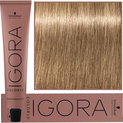 Schwarzkopf Professional Igora Royal Color 10 – 10-minutowa farba do włosów, 60ml 8-4 | Jasny Blond Beżowy