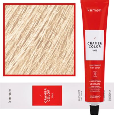 Kemon Cramer Color - kremowa farba do włosów z olejem kokosowym, 100ml 1000 | Naturalny Ultra-Rozjaśniacz