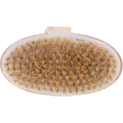 Drewniana szczotka do masażu ciała na sucho, ujędrnia, pobudza krążenie