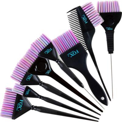 FOX Zestaw - komplet profesjonalnych pędzelków do farbowania, 8 sztuk