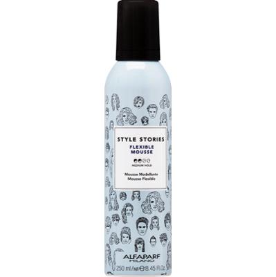 Alfaparf Style Stories Flexible Mousse - elastyczna pianka do modelowania włosów, 250ml
