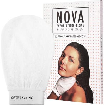 Sister Young Nova Body Glove - rękawica do mycia ciała, różne kolory White | Biały