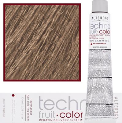 Alter Ego Technofruit Color - farba z keratyną do trwałej koloryzacji włosów, 100ml 10/00 | Głęboki Platynowy Blond
