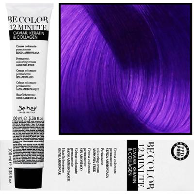 Be Hair Be Color 12 minute - farba do włosów bez amoniaku, 100ml Violet | Fioletowy