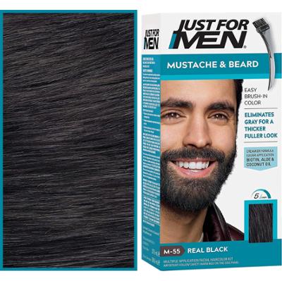 Just For Men Color Gel - odsiwiacze do włosów dla mężczyzn w formie żelu, 28g M55 | Prawdziwa Czerń