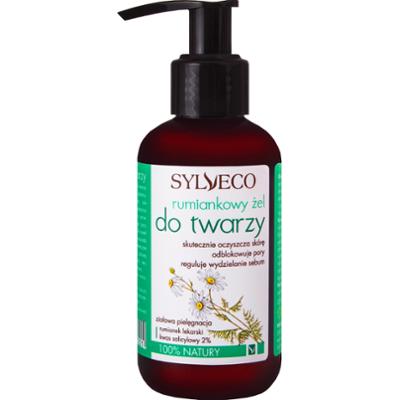 Sylveco Żel Do Mycia Twarzy - rumiankowy żel do mycia twarzy, cera mieszana, 150ml