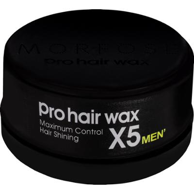 Morfose Pro Hair Gel Wax Black - żel do stylizacji włosów o mocnym stopniu utrwalenia, 150ml