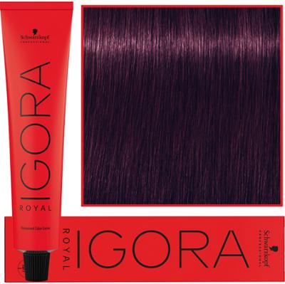 Schwarzkopf Professional Igora Royal - trwała farba do włosów o innowacyjnej formule, 60ml 0-99 | Koncentrat Fioletowy