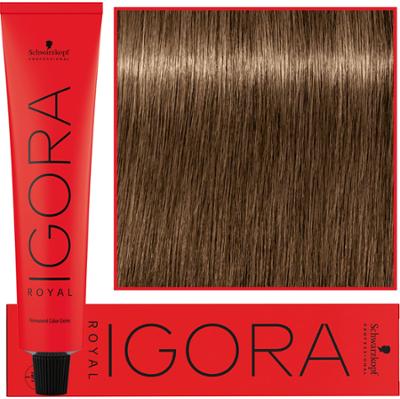 Schwarzkopf Professional Igora Royal - trwała farba do włosów o innowacyjnej formule, 60ml 7-4 | Średni Blond Beżowy