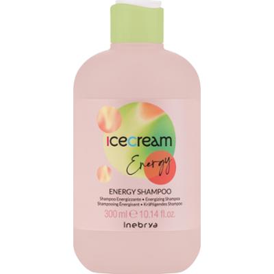Inebrya Ice Cream Energy - szampon energetyzujący do włosów cienkich i słabych, 300ml