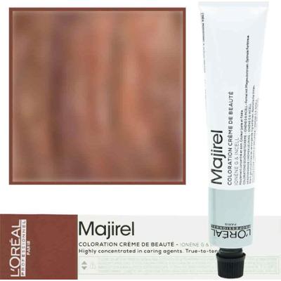 Loreal Majirel - profesjonalna farba do włosów, paleta kolorów, 50ml 6.35 Ciemny Blond Złocisto-Mahoniowy