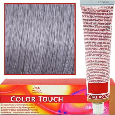 Wella Color Touch - profesjonalna farba do włosów bez amoniaku, 60 ml 7/86 Średni Blond Perłowo-Fioletowy