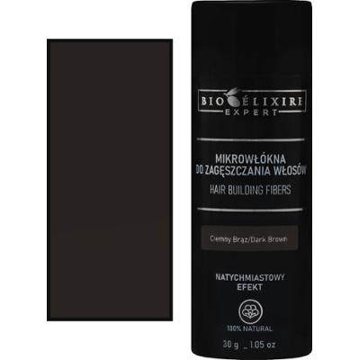 Bioelixire Mikrowłókna bawełniane do zagęszczania włosów, różne kolory, 30g Dark Brown | Ciemny brąz