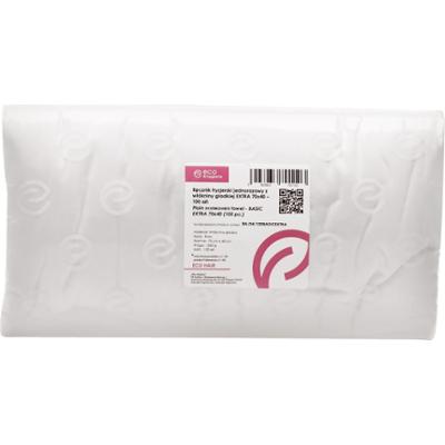 Eko-Higiena Jednorazowy ręcznik fryzjerski z włókniny gładkiej Extra Basic 70x40cm, 100szt