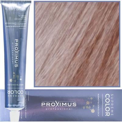 Proximus Supreme Color Nanotechnology – profesjonalna farba do włosów z kwasem hialuronowym, 100ml 11,21 | Super Rozjaśniający Lodowo Fioletowy Blond