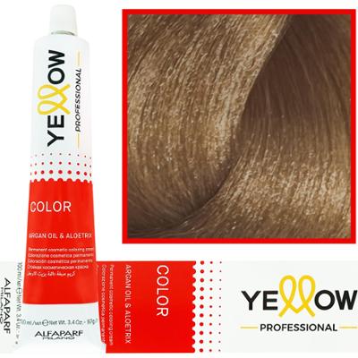 Alfaparf Yellow - trwała farba do włosów z aloesem i kiełkami pszenicy, 100ml 8,00 | Jasny Intensywny Blond