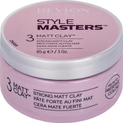 Revlon Style Masters Matt Clay Strong - matowa glinka do włosów, 85g